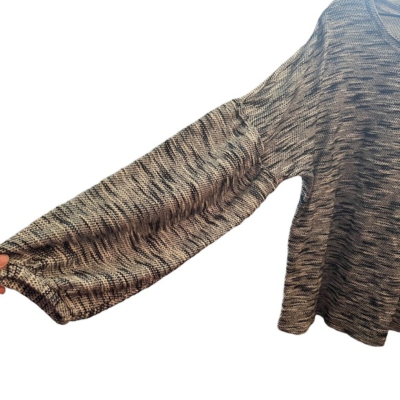 New Directions Jacquard Bubble Sleeve Pullover Size XL - Picture 4 of 12